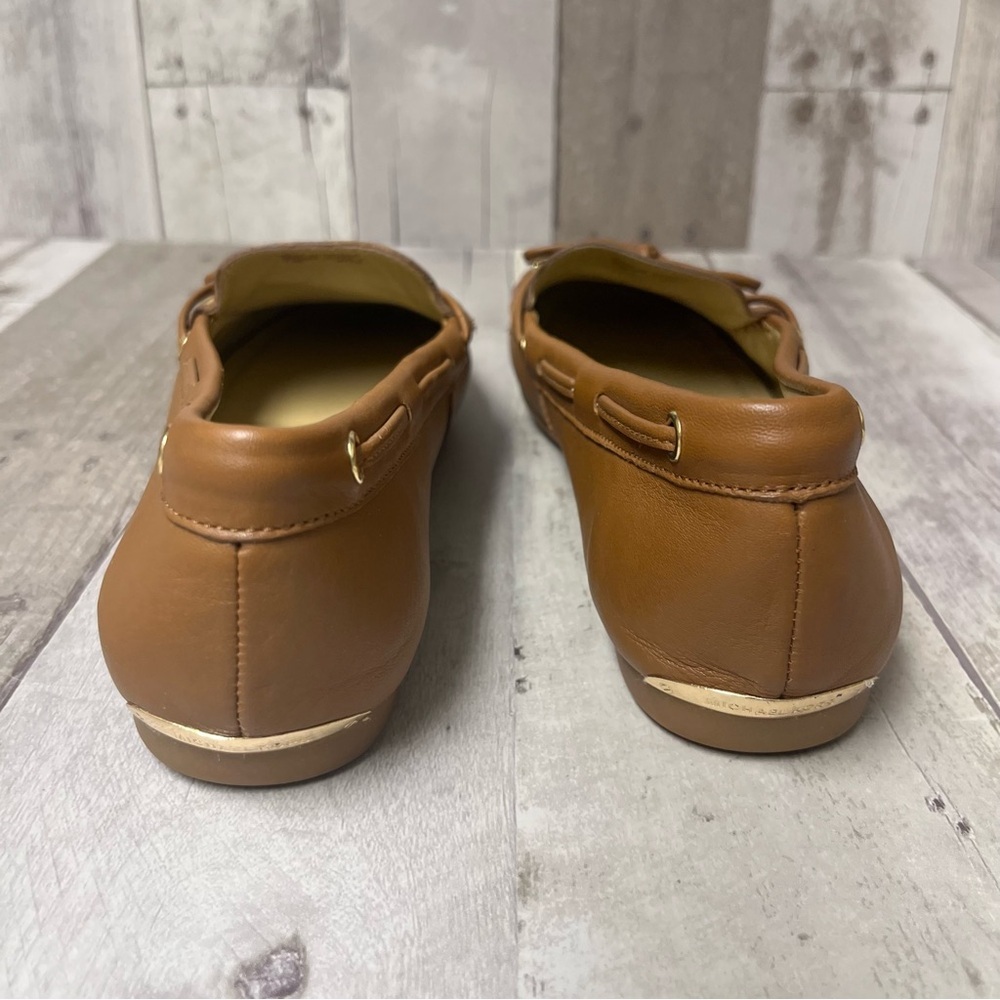 NWOT Michael Kors Leather Juliette Moccasin Loafers Size 7.5 - Picture 4 of 14